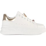 Shelvt White platform sneakers with pins Cijene