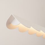 Thoro Bež aluminijasta LED viseča svetilka BISCUIT – | Shoptok.si