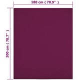  Plahte s gumicom od žerseja 2 kom bordo 180 x 200 cm pamučne | shoptok.hr