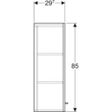 Geberit SELNOVA SQUARE MINI VERTIKALA 850 BELA SJAJ | ePonuda.com