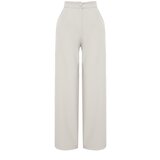 Trendyol Gray Wide Leg Pleated Woven Trousers | shoptok.hr