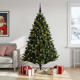  Umjetno božićno drvce s kuglicama 180 cm 300 LED lampica | shoptok.hr