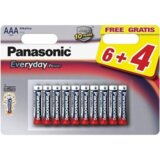 Panasonic baterije LR03EPS/10BW 6+4F Alkal. Everyday Power Cijene