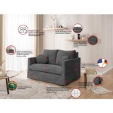 Ropez Tamno siva sofa 140 cm Paphos – | shoptok.hr