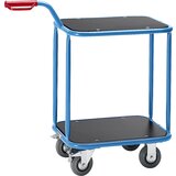eurokraft pro transportni voziček kompakt, nosilnost 200 kg, 2 nakladalni površini, dxš 600 x 450 mm | Shoptok.si