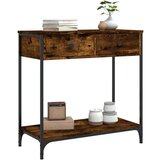  Konzolni stol boja hrasta 75 x 34 5 x 75 cm konstruirano drvo | shoptok.hr