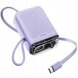 MINI POWERBANK 10000MAH 2X USB-C TIPA C 33W RAZŠIRLJIV USB-C KABEL, (5000017366)