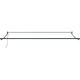 vidaXL Automatska uvlačiva tenda svijetlosiva 500x300 cm, Tenda za zamjenu platna za okvir 5x3 m svijetlosiva | shoptok.hr