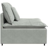  Modularni Sofa Centralni Modul s Jastucima Svijetlosivi 100 cm | Eponuda.ba