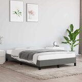 Okvir kreveta bez madraca tamnosivi 120 x 200 cm od tkanine | shoptok.hr