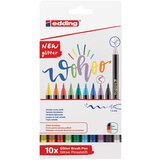 Flomaster BRUSHPEN 1-6MM 10BOJA GLITTER EDDING 1340/10 BLISTER | shoptok.hr