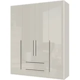 plakar P42/PN - kolekcija piano - bež lak/bež lak - 182x224x56 cm