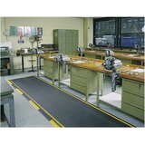 EHA Nedrseča podloga, recikliran PVC, rola 10 m, širina 600 mm, črna/rumena | Shoptok.si