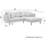 Bessagi Home sedežna garnitura dajana, oblika l | Shoptok.si