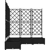  Vrtna saksija 5 pcs Crna 120 x 120 x 125,5 cm Plastika | shoptok.hr