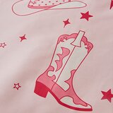 Sassy B Rožnata enojna posteljnina 135x200 cm Cowgirl Boot – | Shoptok.si