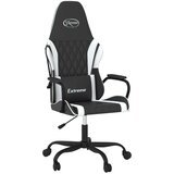  Gaming stol črno in belo umetno usnje | Shoptok.si