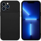 Cadorabo Ohišje, združljiv z Apple v Bonbon Black - Zaščitni pokrov iz fleksibilnega silikona TPU in z zaščito pred kamero, (20591462) Cene