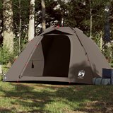 The Living Store Šotor za ribolov za 4 osebe rjav za hitro postavitev - Šotor Za Ribolov, (21657101) | Shoptok.si