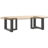  Noge za klub stolić T-oblika 2 kom antracit 40x25x(30-31) cm čelik | shoptok.hr