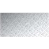 vidaXL Siva Aluminij 100 x 50 x 0.3 cm Nesklizne | shoptok.hr