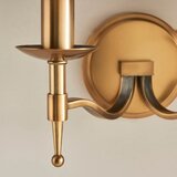 Endon 63654 - Zidna lampa STANFORD 2xE14/40W/230V mesing/bež | Eponuda.com