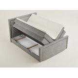 Maison de Rêve Sivo-bež boxspring krevet s prostorom za odlaganje 180x200 cm Fresco – | shoptok.hr