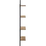  Zidna polica Hrast artisan 61 x 13 5 x 105 5 cm Prerađeno drvo - Hrast artisan 61 x 13 5 x 105 5 cm | shoptok.hr