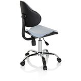 MID.YOU MLADINSKI VRTLJIVI STOL umetna masa svetlo modra | Shoptok.si