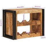  Stalak za vino Smeđa 100 x 45 x 33 cm Čvrsto Grubo Drvo Manga | shoptok.hr