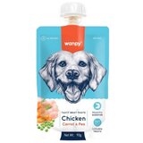 WANPY pasta for Dog - Chicken, carrot & pea 90g | ePonuda.com