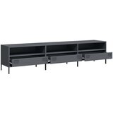 TV ormarić antracit 202x39x43,5 cm hladno valjani čelik | shoptok.hr