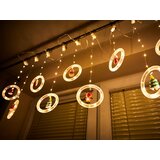  LED Zavjesa s Figuricama Toplo Bijela 3m 125 LED-ica | shoptok.hr