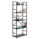 ModernHome LOFT regal sa 5 polica – Black | Eponuda.com