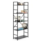 loft regal sa 5 polica – black