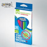 Scool drvene bojice antibacterial/ set 1/12 sc1283 Cene