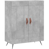  Visoka komoda siva betona 69,5x34x180 cm od konstruiranog drva | shoptok.hr