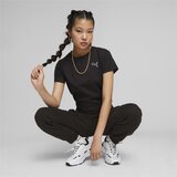 Puma Tehnička sportska majica 'Better Essentials' crna / bijela | shoptok.hr