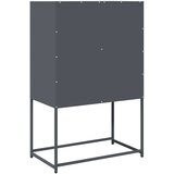 vidaXL Visoka ploča antracit 68x39x107 cm čelik | shoptok.hr