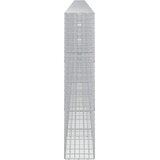  Gabion s žicom debljine 3,5 mm i mrežom 5x5 cm 1150x30x150 cm Slike