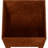  Sadilica s nogama boja hrđe 30 x 30 x 30 cm od čelika COR-TEN | Eponuda.ba