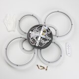  brilagi-led prigušiva plafonska lampa orbits LED/85W/230V 3000-6500K antracit + daljinski upravljač | Eponuda.com