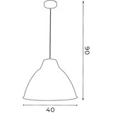  Luster SKAL 1xE27/60W/230V | Eponuda.com