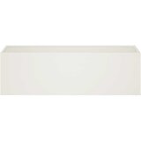  Vrtna saksija Bijela 80 x 30 x 30 cm Čelična vrata | shoptok.hr