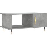 Maison Chic Klubska mizica - kavna mizica - Nizka mizica betonsko siva 90x50x40 cm konstruiran les, (21754556) Cene