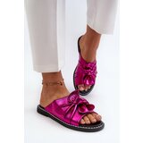 Kesi Women's flat slippers Fuchsia Nelvira cene
