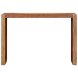 Maison Chic konzolna miza - miza ob steni 110x30x76 cm trden akacijev les, (21786051) | Shoptok.si