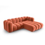 Micadoni Home rožnata kotna sedežna garnitura (desni kot) lupine | Shoptok.si