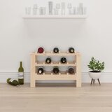  Stalak za vino 61,5x30x42 cm od masivne borovine | shoptok.hr