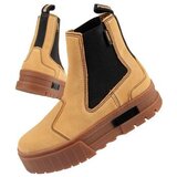 Puma Gležnjarji Chelsea Mayze Chelsea Suede Wn's 382829 04 Rumena | Shoptok.si